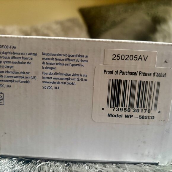 MAKE AN OFFER! NEVER OPENED WATERPIK White Cordless Advanced 2.0 Water Flosser - Picture 4 of 7